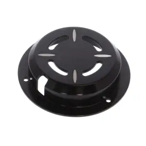 Granatelli Motor Sports Black Billet Fan Cover - Flex-a-Lite, Flower