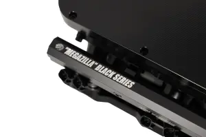 Granatelli Motor Sports - Granatelli Motor Sports MEGAZILLA Black Billet LS Manifold – Twin 103mm Inlets - Image 5