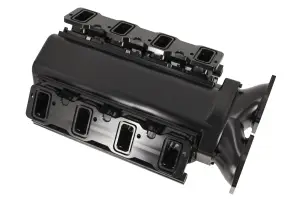 Granatelli Motor Sports - Granatelli Motor Sports MEGAZILLA Black Billet LS Manifold – Twin 103mm Inlets - Image 4