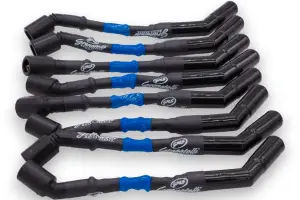 12 inch Blue"0 ohm" High Performance Spark Plug Wires With Ceramic Boots 28-1629-CBBL