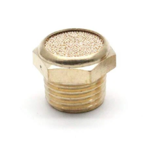 64mm Anaconda BOV Brass 1/8" NPT pneumatic valve filter - Image 1