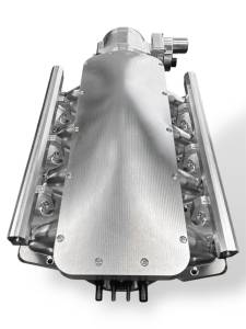 Granatelli Motor Sports ZILLA Silver Billet LS Manifold – 105MM Inlet - Image 3