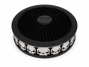 Blingz Beauty Bandz Black Air Filter Assembly , Skullz