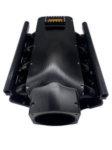 Granatelli Motor Sports - Granatelli Motor Sports Black Billet LS Intake Manifold – 120MM - Image 2
